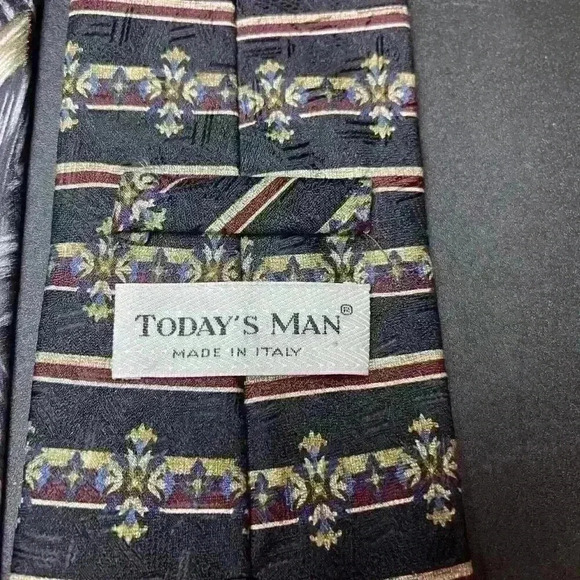 Set Of 3 Todays Man Ties 2 Made In Italy - Picture 7 of 12